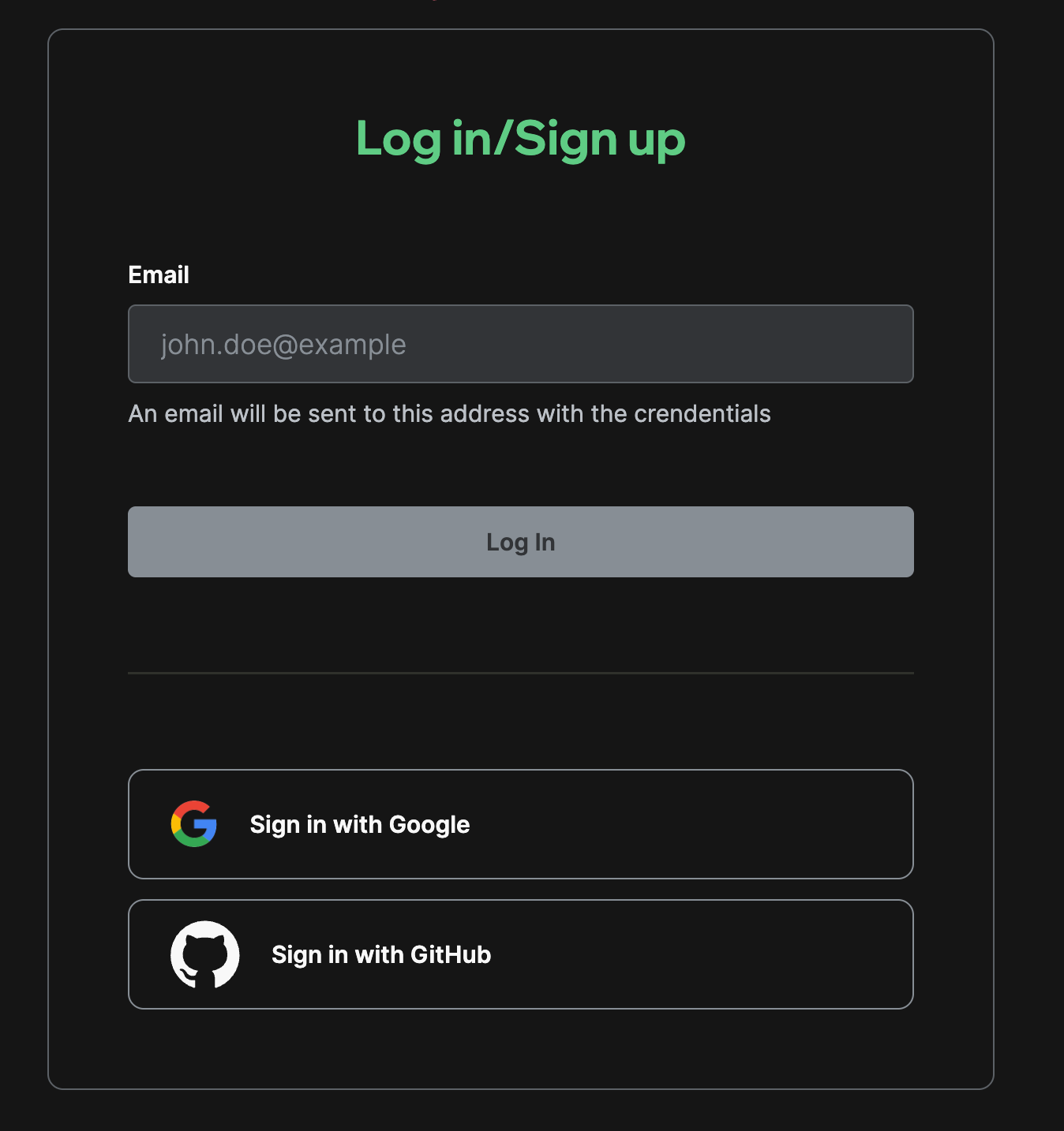 Login 1